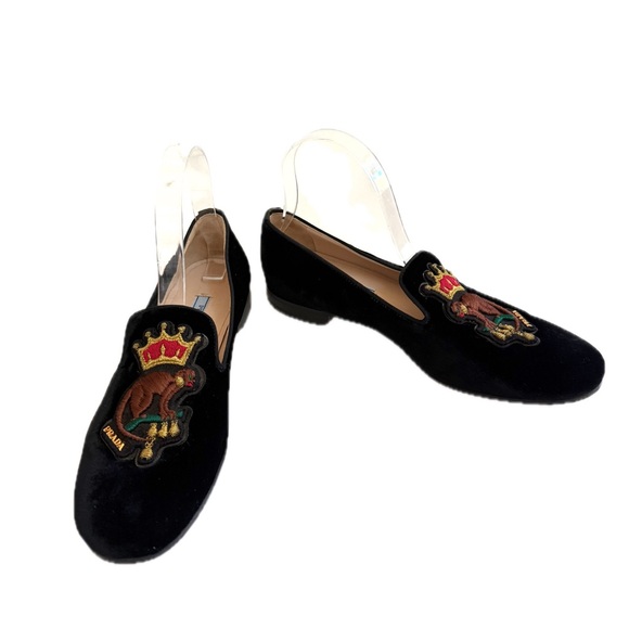 Prada Black Leather Sole - Picture 1 of 10